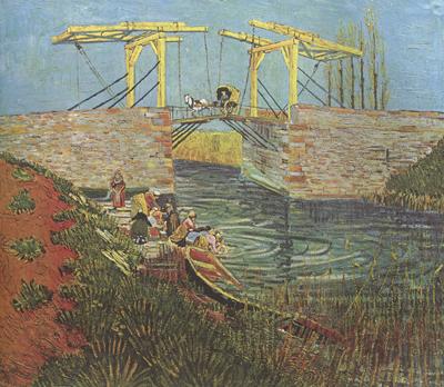 Vincent Van Gogh The Langlois Bridge at Arles (nn04 Norge oil painting art